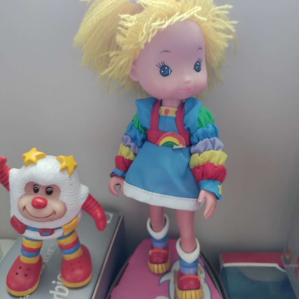 Rainbow 🌈 Brite & Light Up Twink Vintage 1983 Toy RARE! - Picture 4 of 5
